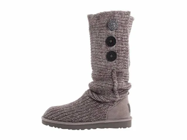 {1016555-grey} uggs women's classic cardy - grey *new* 100% authentic