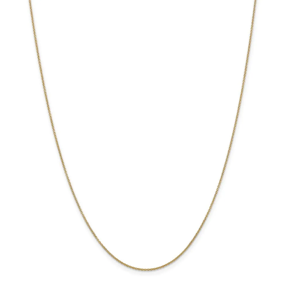 14k Yellow Gold Basketball Hoop and Backboard Necklace