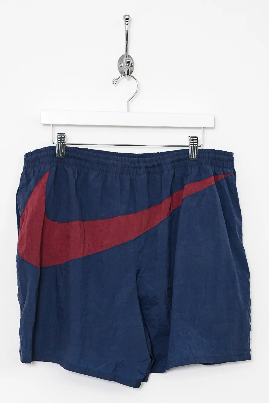 90s Nike Swoosh Shorts (L)