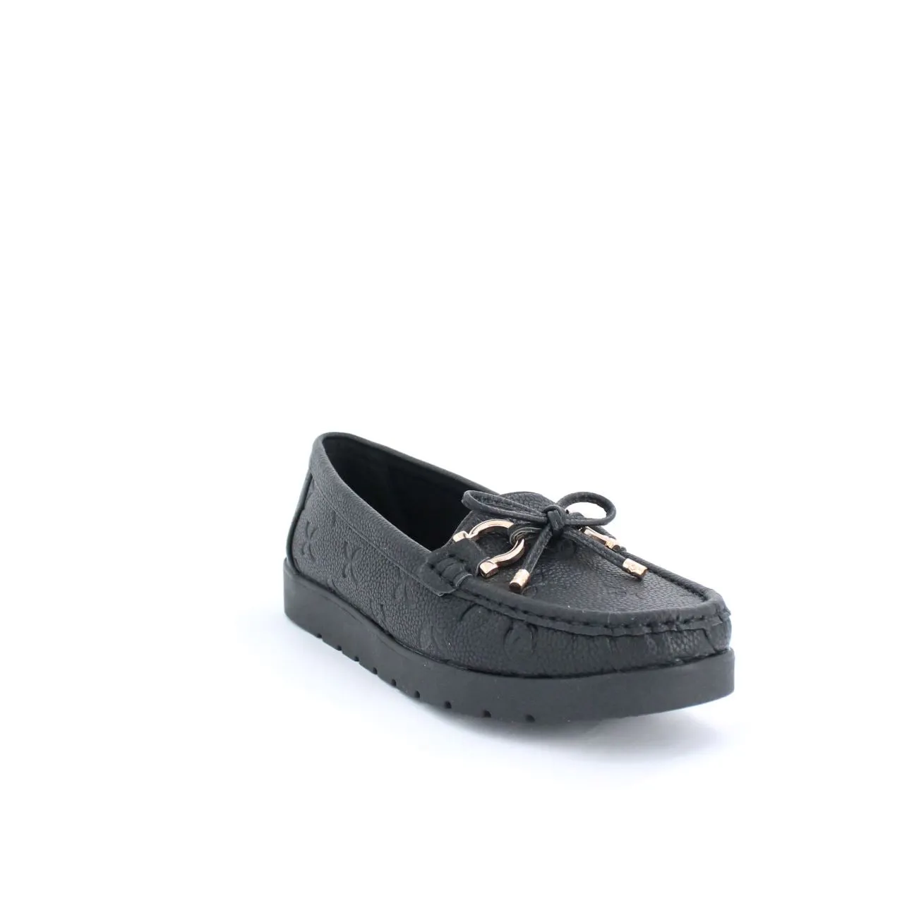 ADELA MOCCASINS FLAT - BLACK