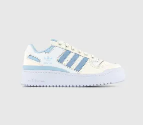 adidas Forum Bold Trainers Off White Clear Sky White