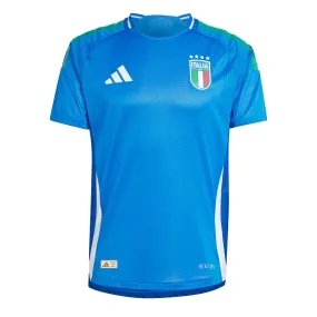 adidas Men's Italy 2024/25 Home Authentic Jersey Blue