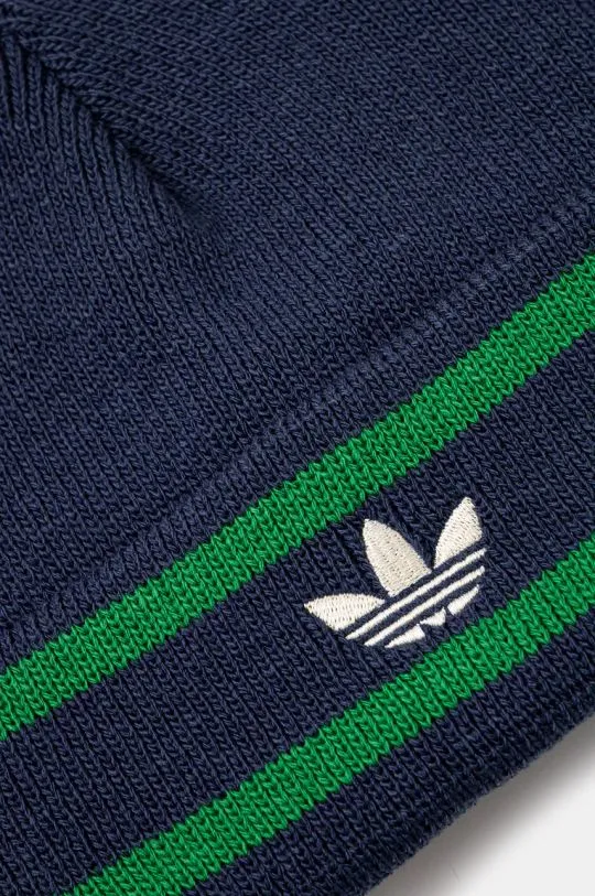 adidas Originals beanie Beanie navy blue color JL9569