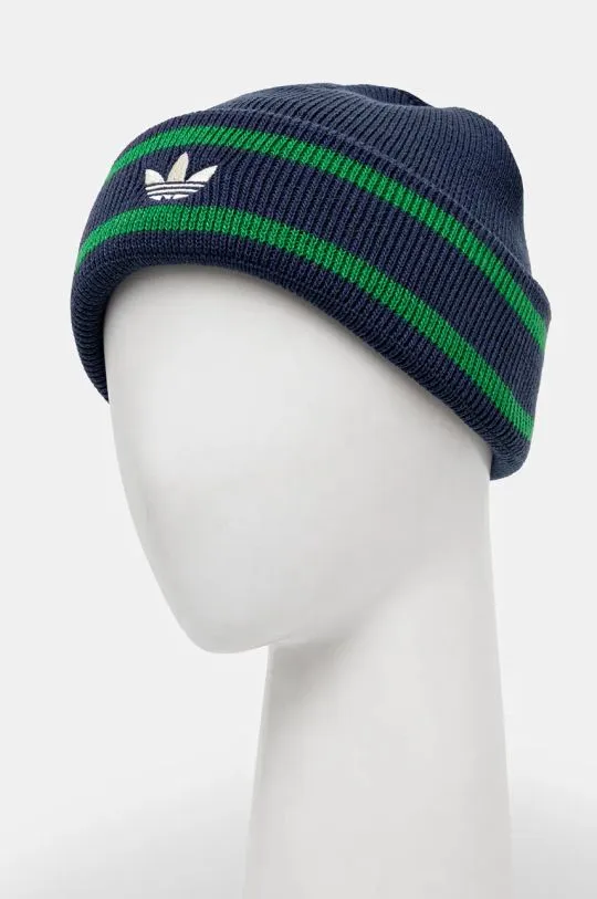 adidas Originals beanie Beanie navy blue color JL9569