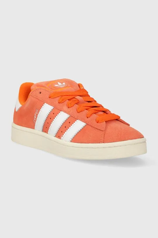 adidas Originals suede sneakers orange color