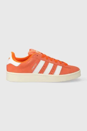 adidas Originals suede sneakers orange color