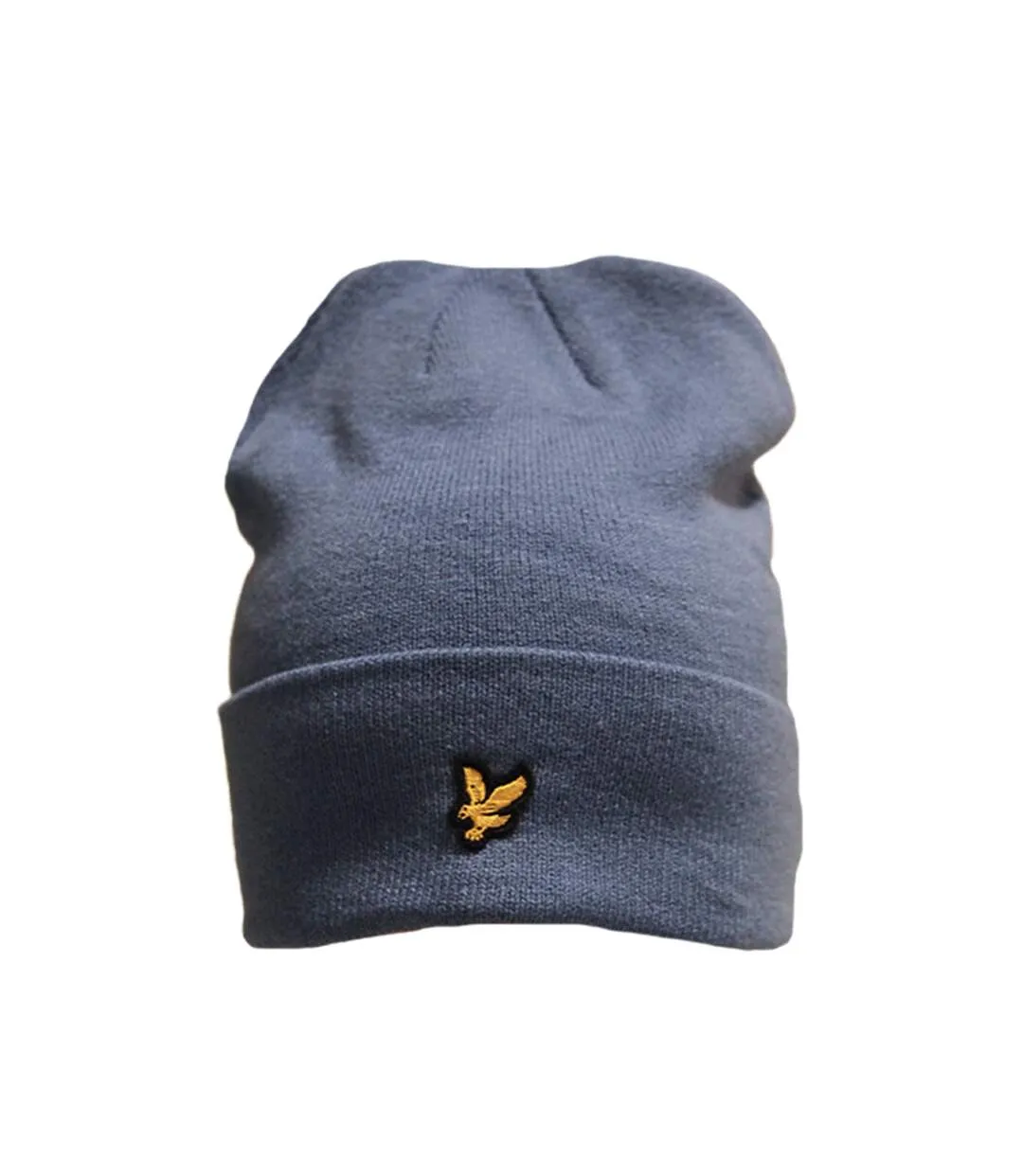 Adult unisex beanie lapis blue Lyle & Scott