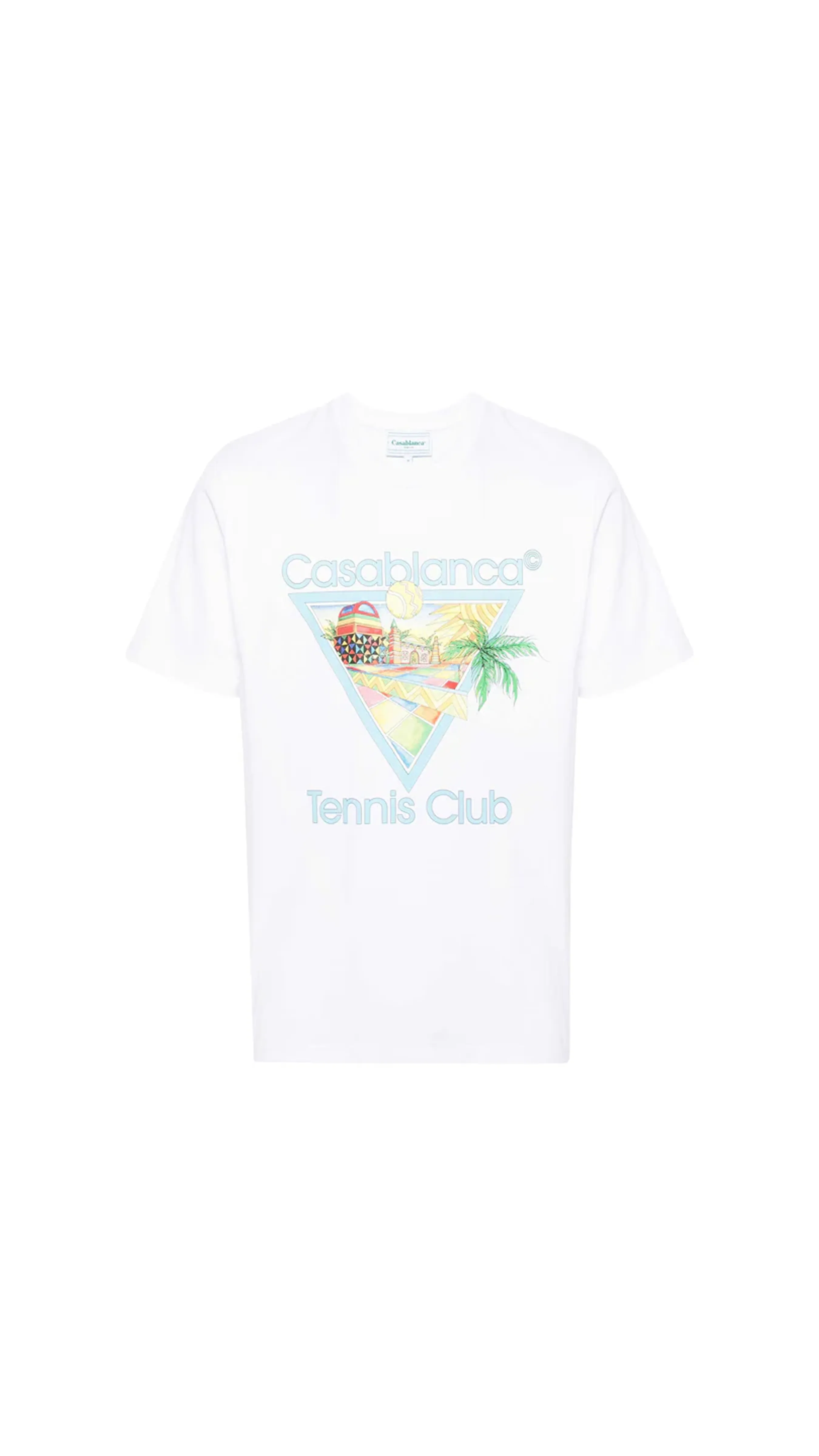 Afro Cubism Tennis Club Shirt - White