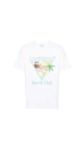 Afro Cubism Tennis Club Shirt - White