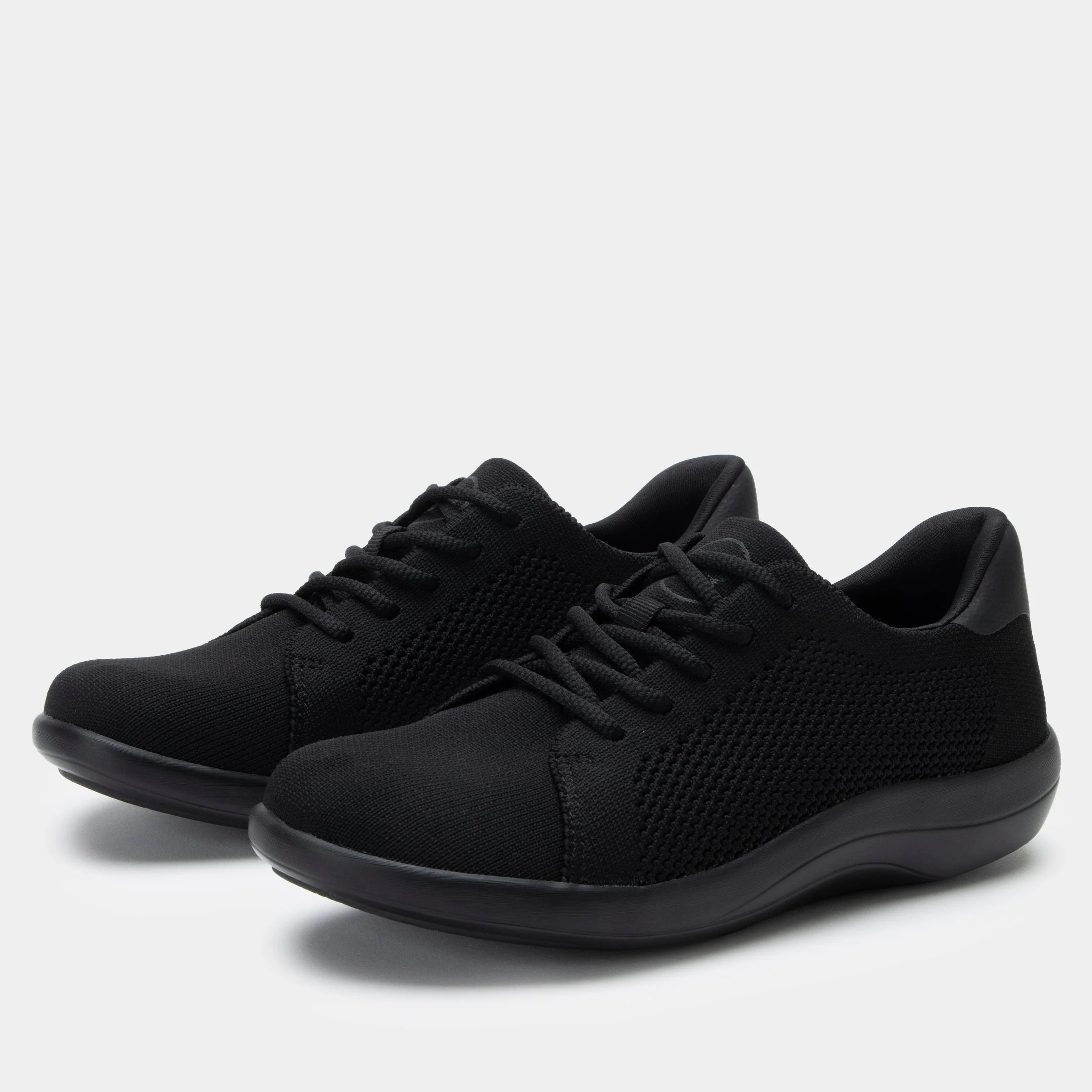 Alegria Women’s Dandie Athletic Shoes-Black Out