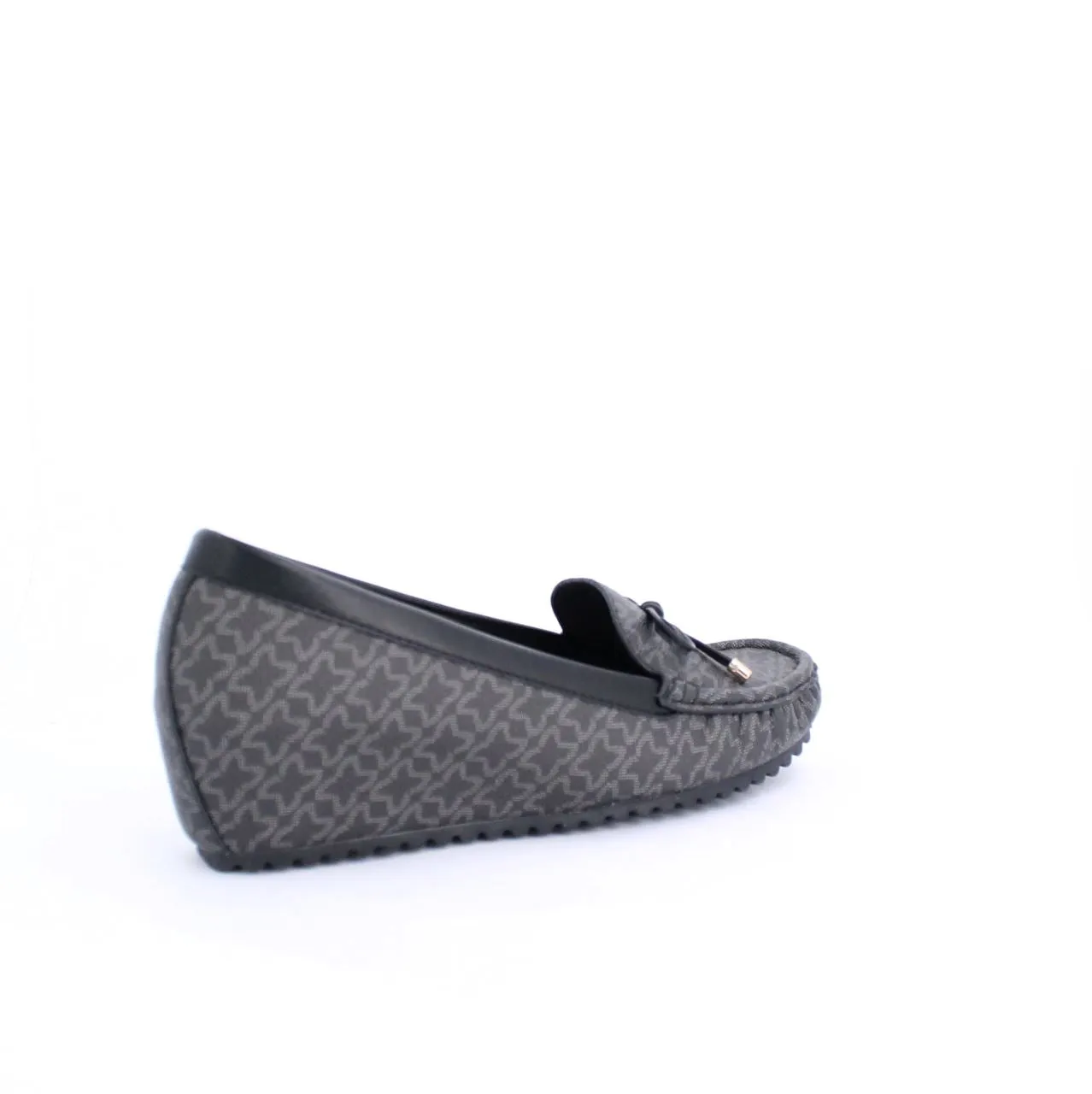 ANON MOCCASINS WEDGE  - BLACK