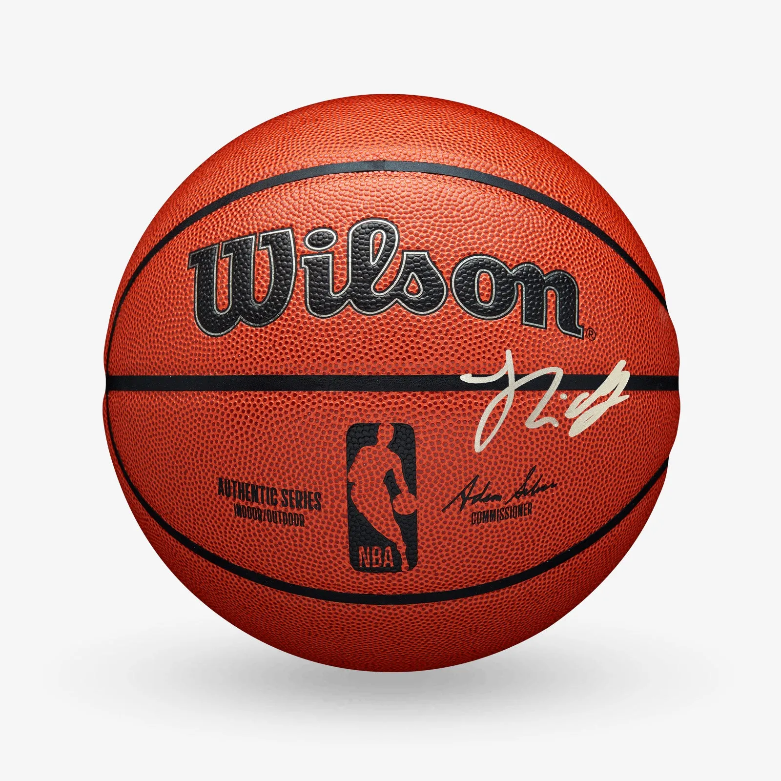 Autographed Josh Giddey Authentic Wilson Basketball