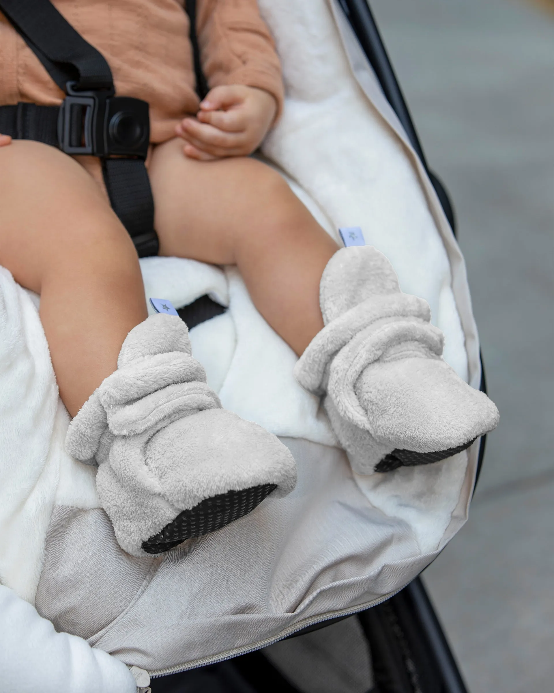 Baby Bootie Slippers - Plush