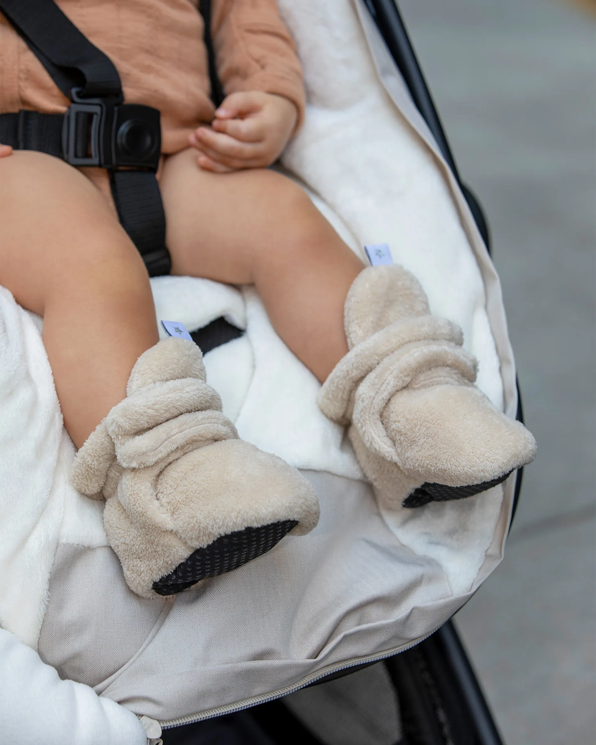 Baby Bootie Slippers - Plush