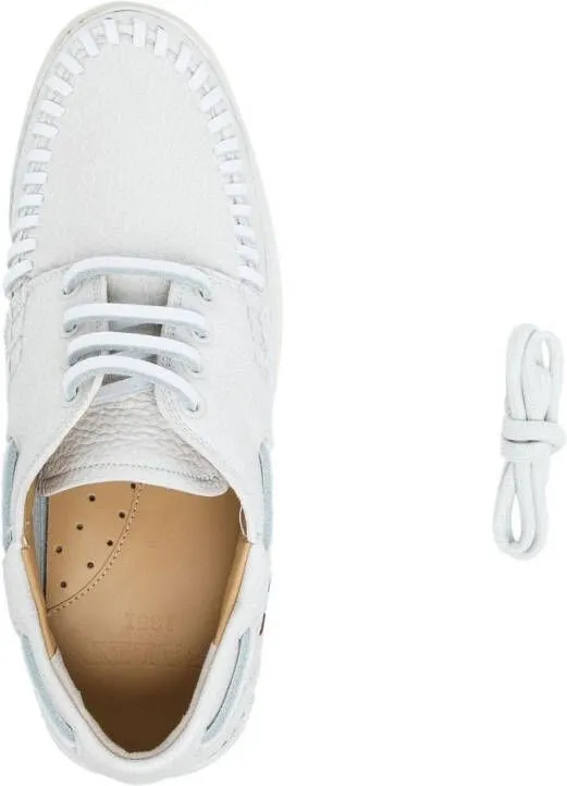 Bally Trendal leather moccasins White