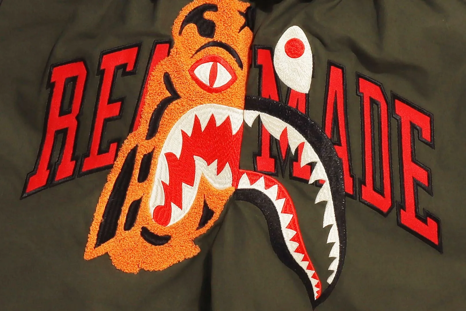 BAPE X READYMADE TIGER SHARK BASKETBALL