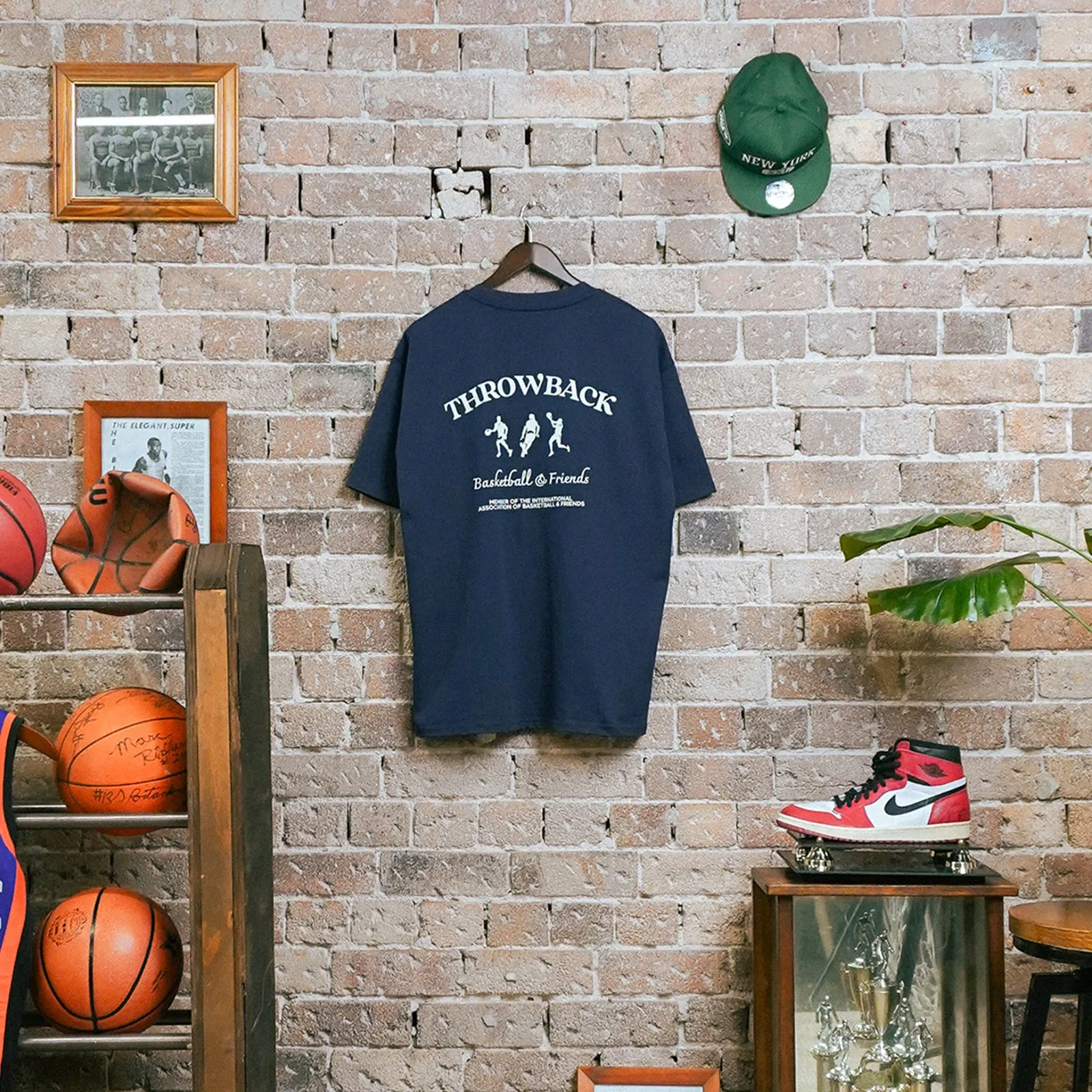 Basketball & Friends International Tee - Nocturne Blue