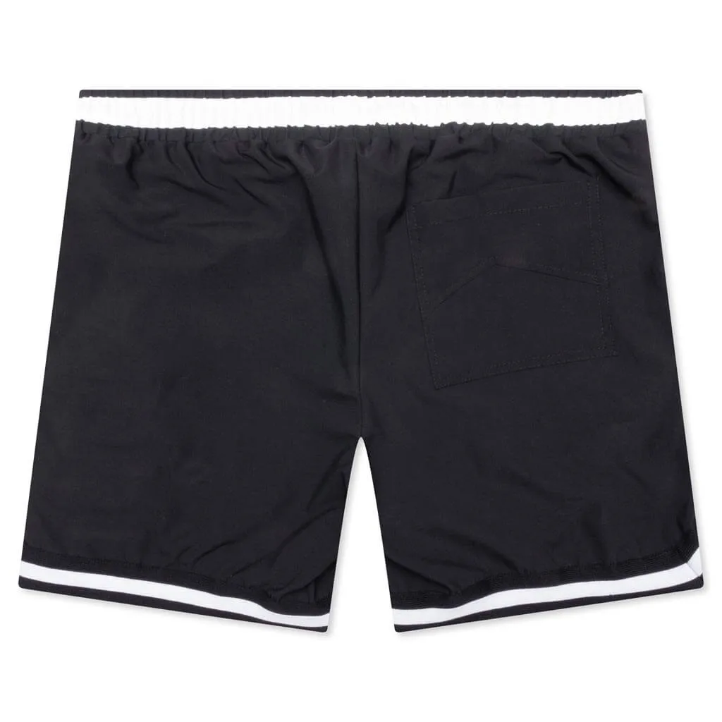 Basketball Swim Short - Black