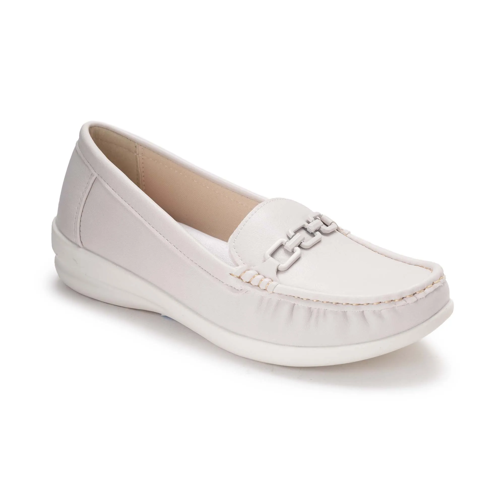 BATA Women Mid Wedge Moccasins G-Anna 501X091