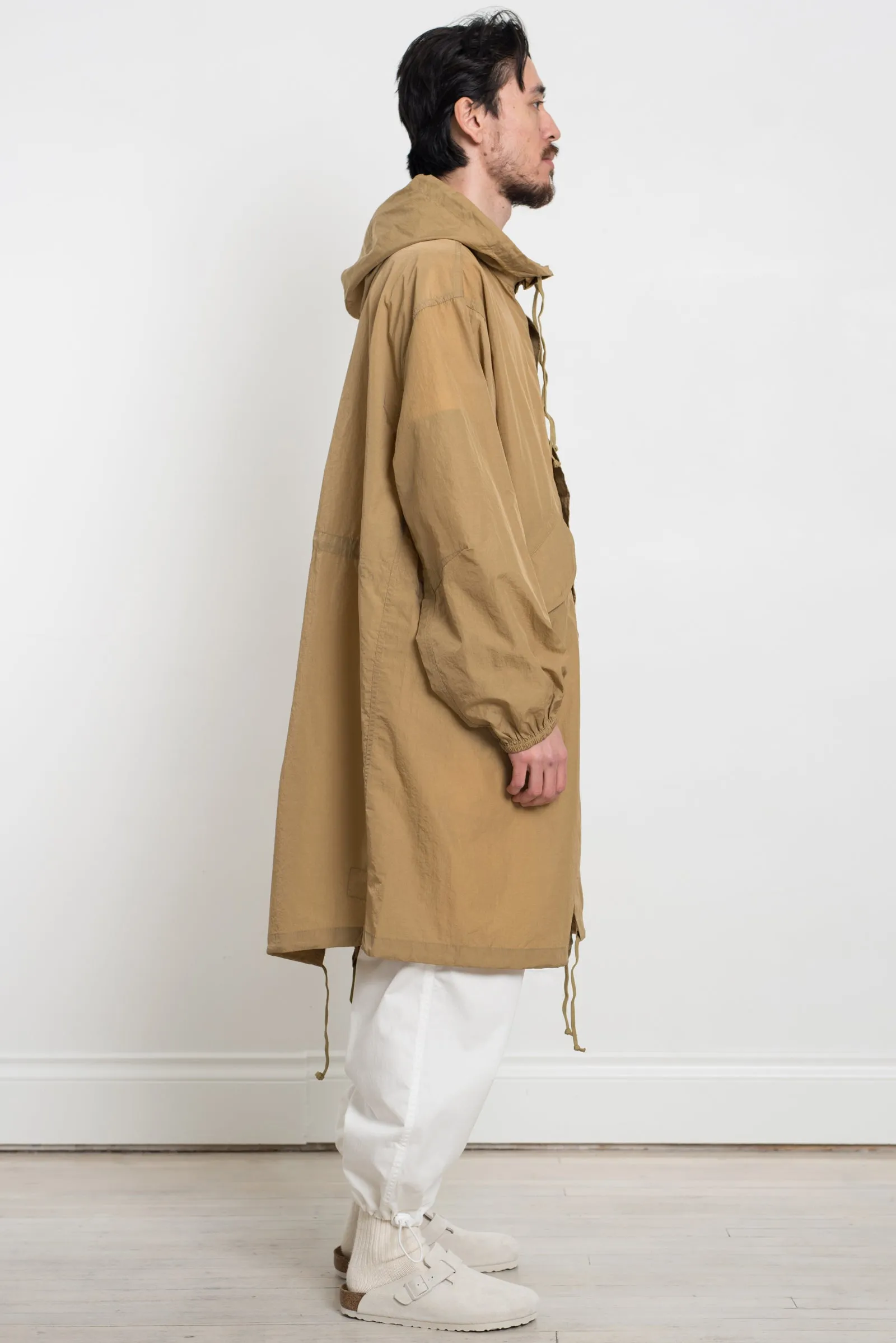 Beach Parka Recycled Nylon Tech Sand