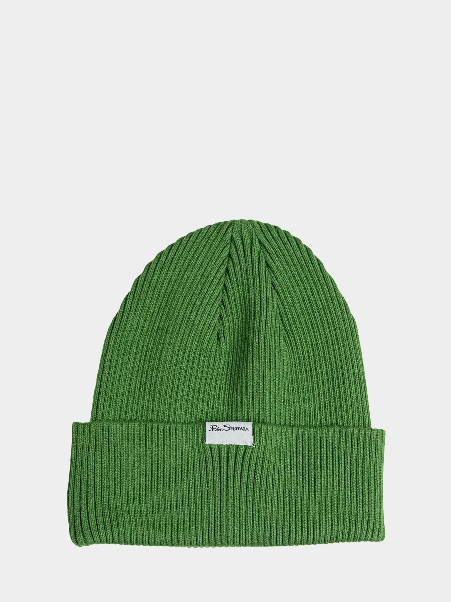 Ben Sherman Bshead038 Targy Rib Beanie Green