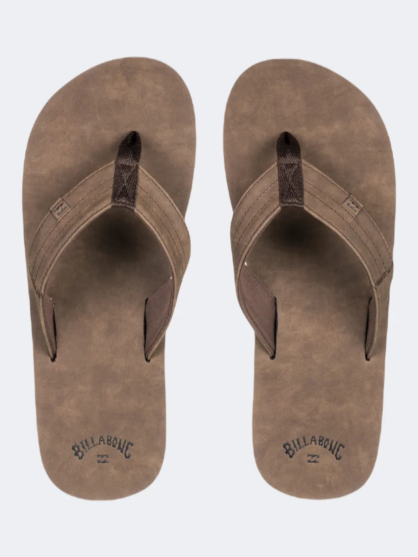 Billabong Seaway  Men Beach Slippers Chocolate