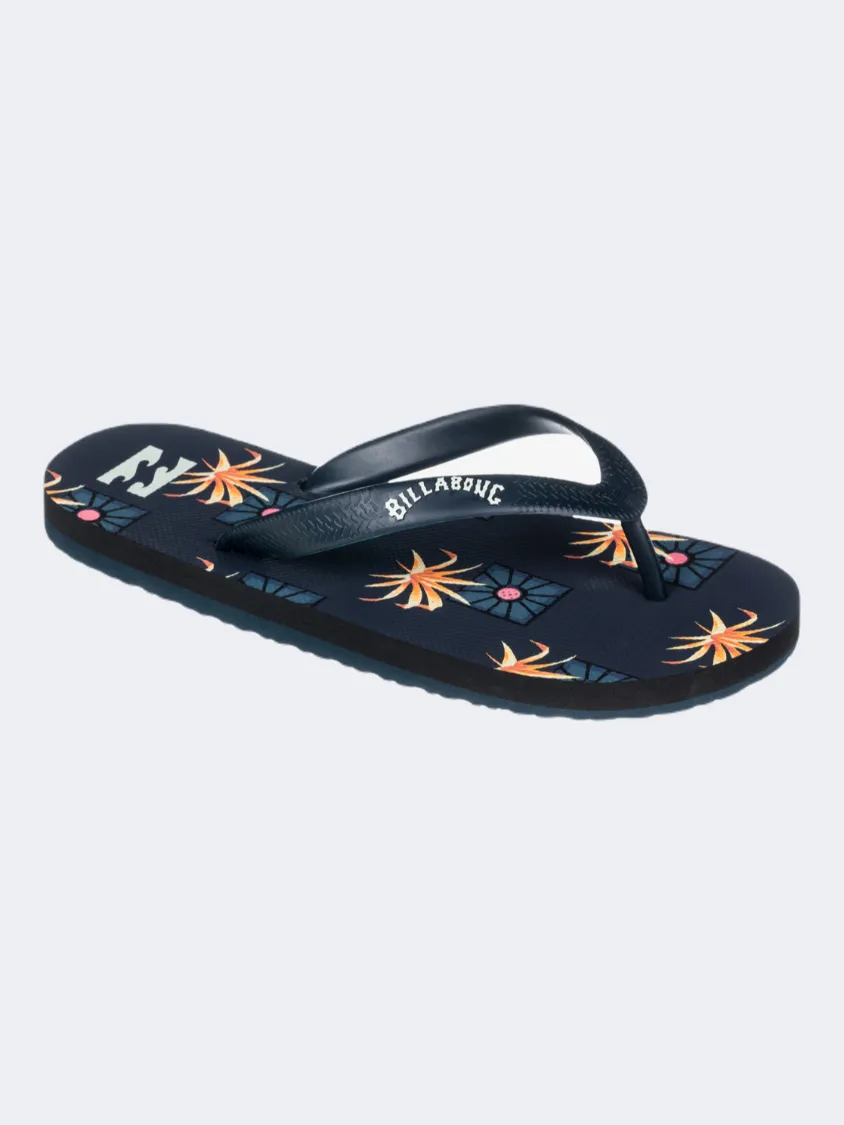 Billabong Tides Boys Beach Slippers Dark Navy