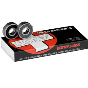 Bones Swiss Ceramics 608 Original Bearings (Set of 8)