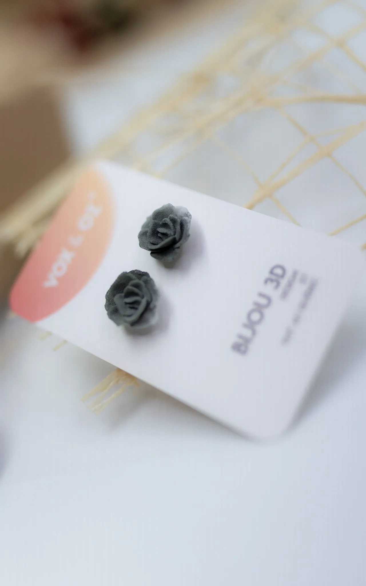 Boucles d'oreilles roses I TANGO