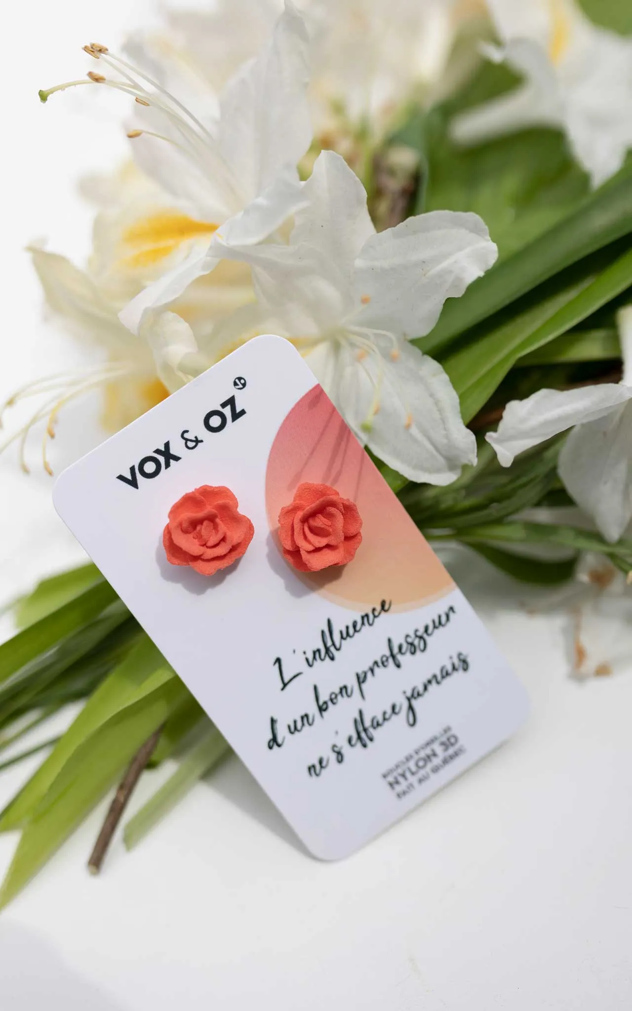 Boucles d'oreilles roses I TANGO