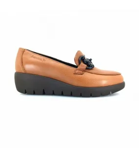 BOXER Leather Moccasins Camel 55130