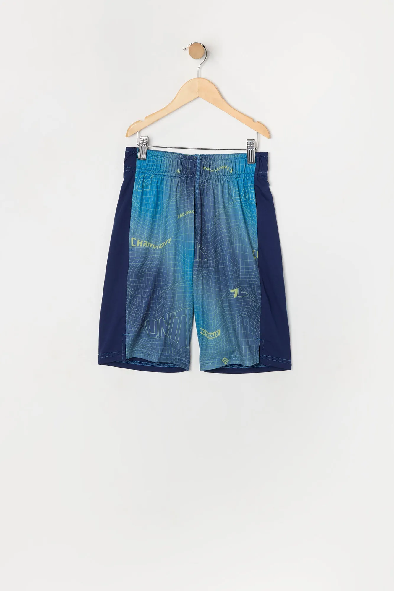 Boys Champion Print Mesh Basketball Short