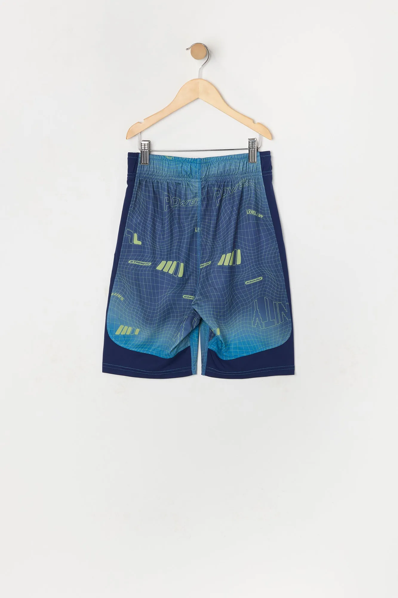 Boys Champion Print Mesh Basketball Short