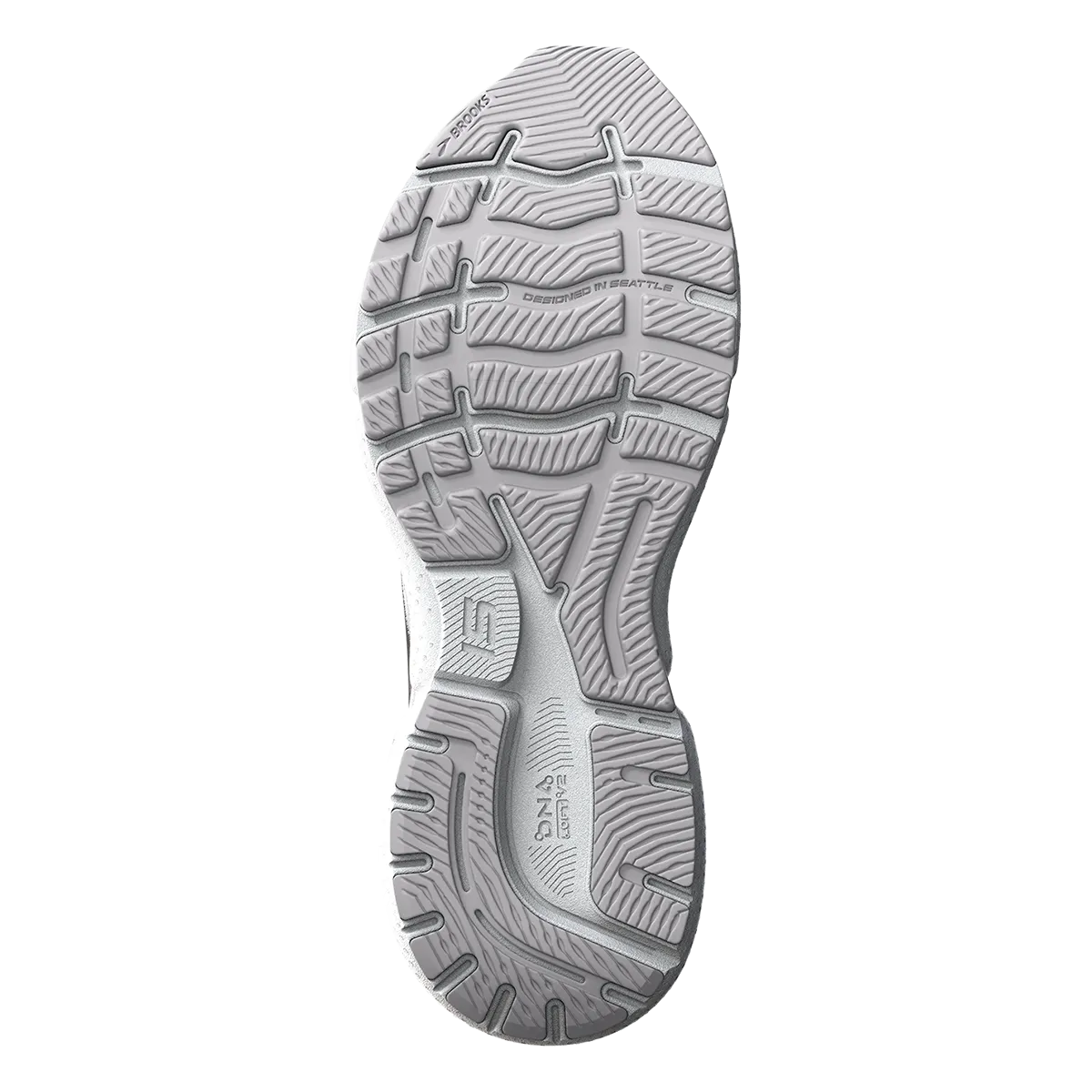 Brooks Ghost 15 - Alloy - Oyster - Black