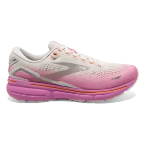 Brooks Ghost 15 - Grey - Coconut - Fuchsia