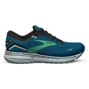 Brooks Ghost 15 - Moroccan Blue - Black - Spring Bud