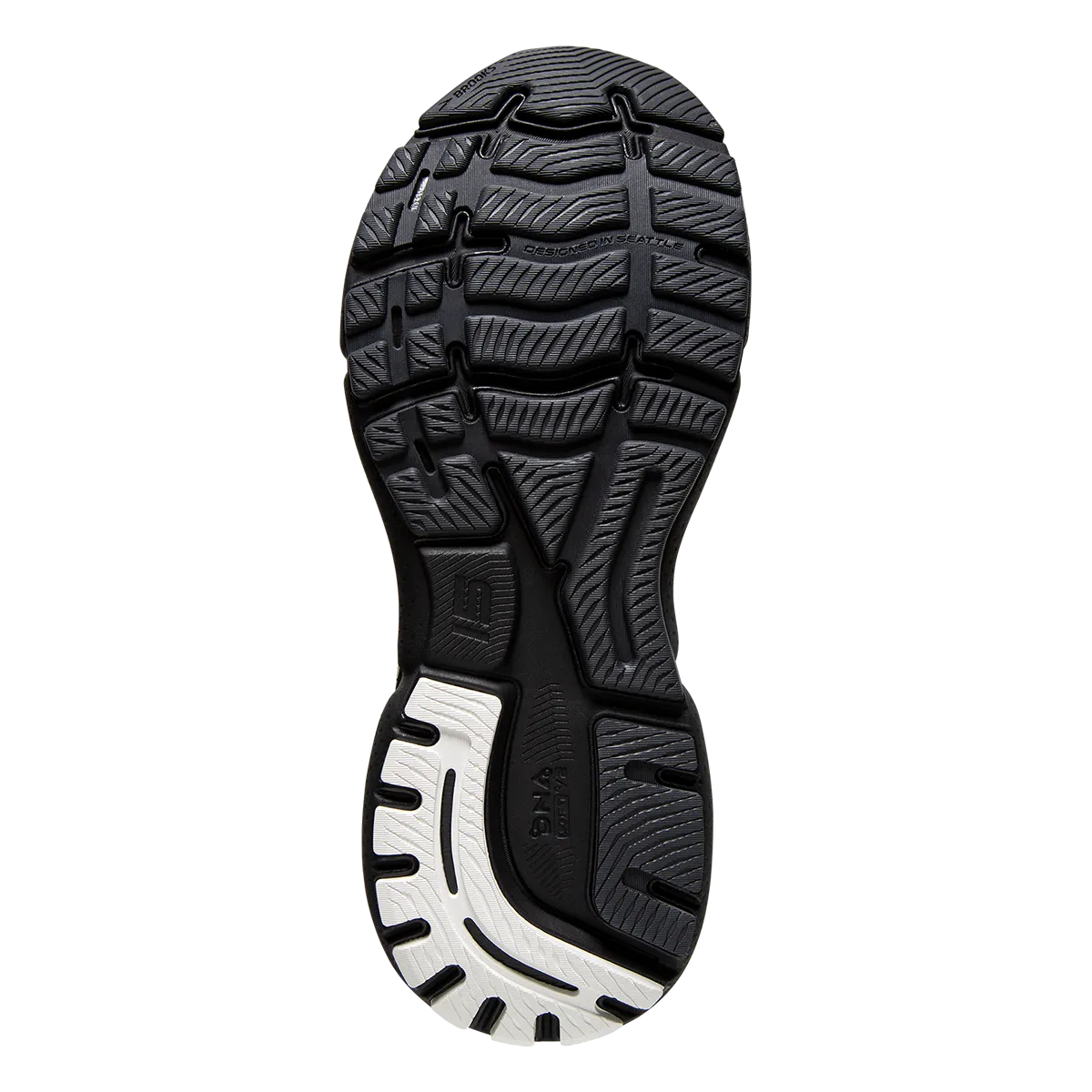 Brooks Ghost 15 - Nightlife - Black - Ebony