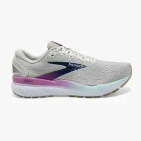 Brooks Women's Ghost 16 - White/Grey/Estate Blue