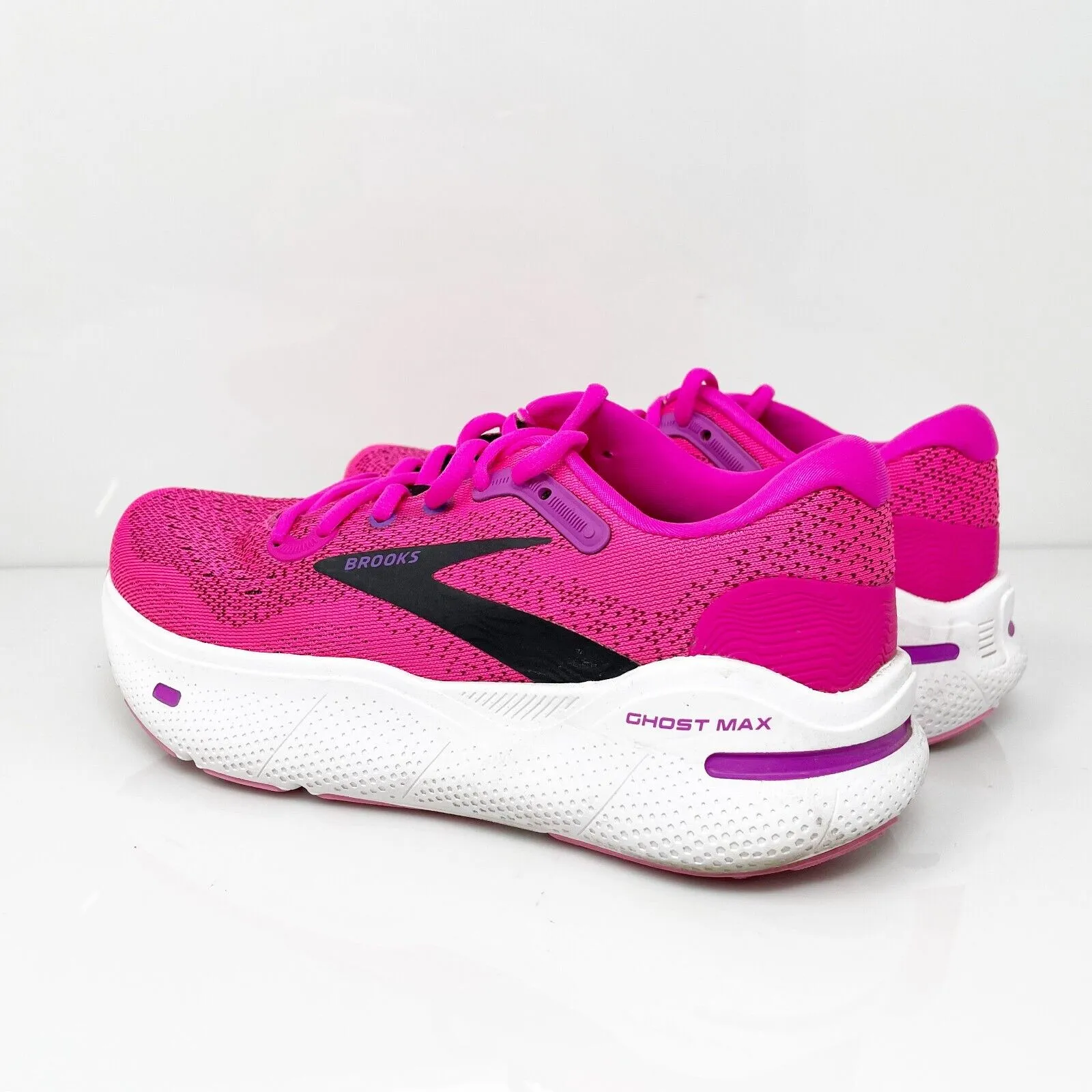 Brooks Womens Ghost Max 1203951B628 Pink Running Shoes Sneakers Size 6 B