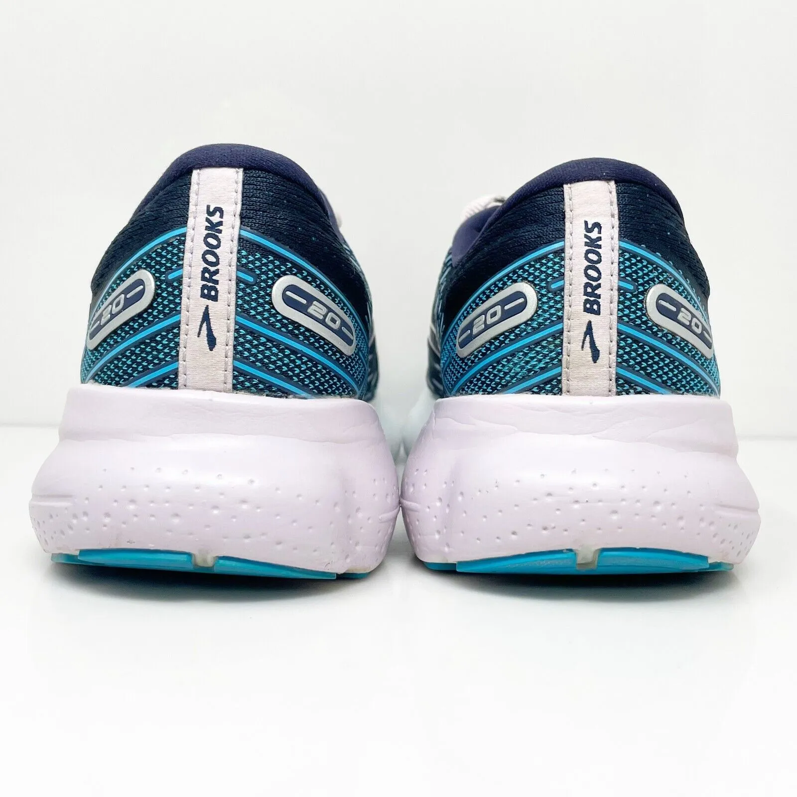 Brooks Womens Glycerin 20 1203691B499 Blue Running Shoes Sneakers Size 7 B