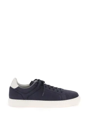 Brunello Cucinelli Nubuck Sneakers   Blue