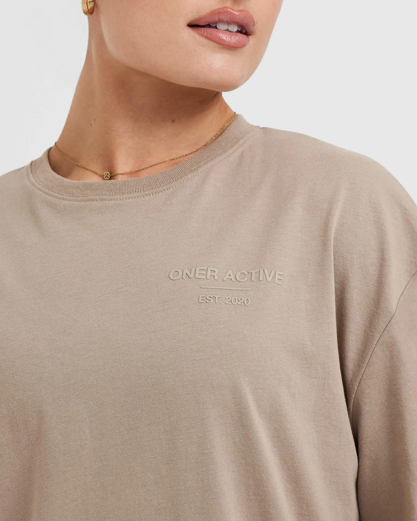 Classic Lifters Graphic Oversized Lightweight T-Shirt | Sandstone