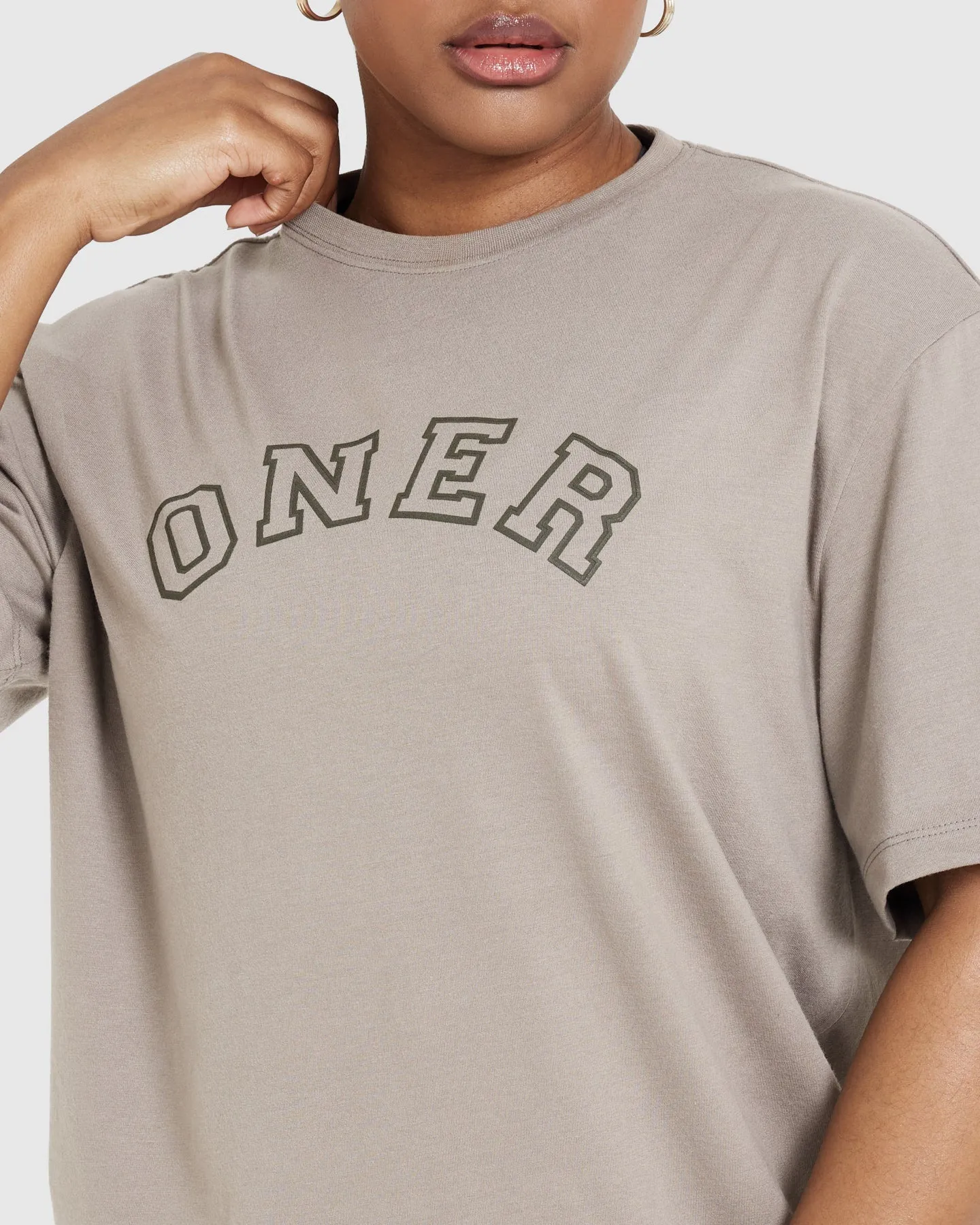 Classic Varsity Oversized Lightweight T-shirt | Minky