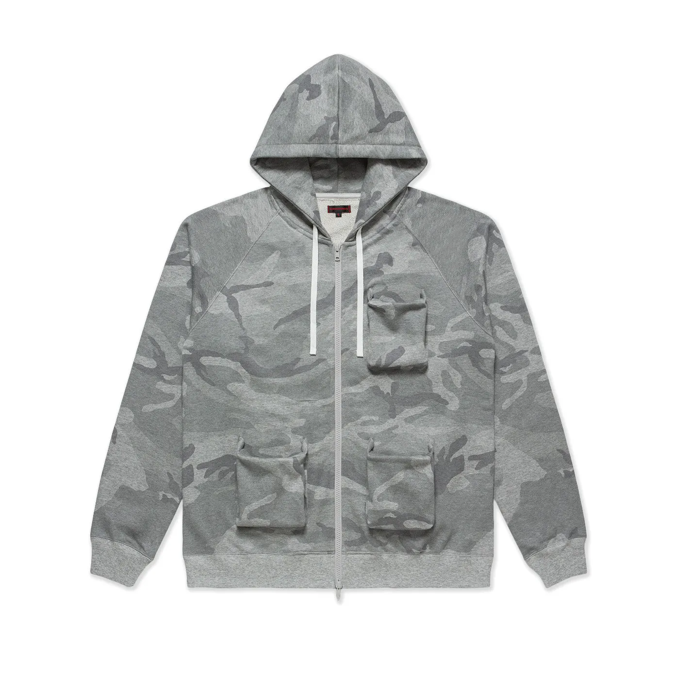 CLOT Men Kung Fu Parka Grey