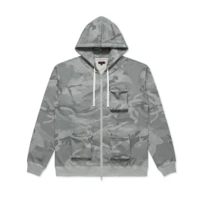 CLOT Men Kung Fu Parka Grey