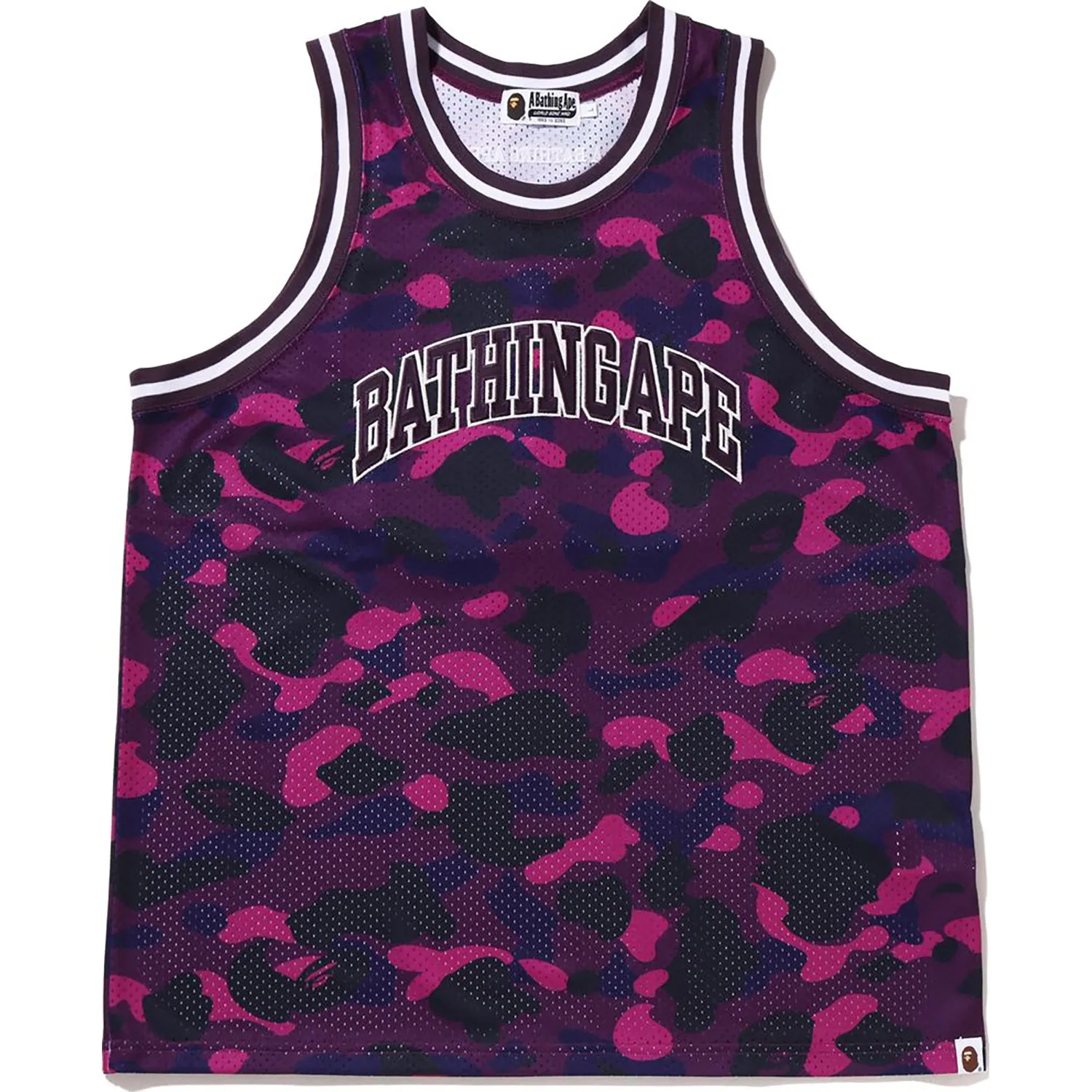 COLOR CAMO BASKETBALL TANK TOP MENS