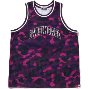 COLOR CAMO BASKETBALL TANK TOP MENS