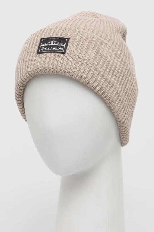 Columbia beanie Lost Lager II Beanie beige color 1975921