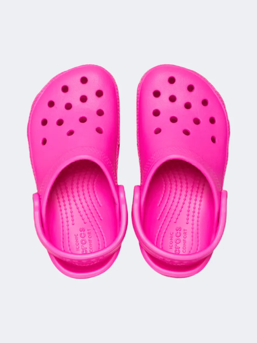 Crocs Classic Clog Infant-Unisex Lifestyle Slippers Pink Crush