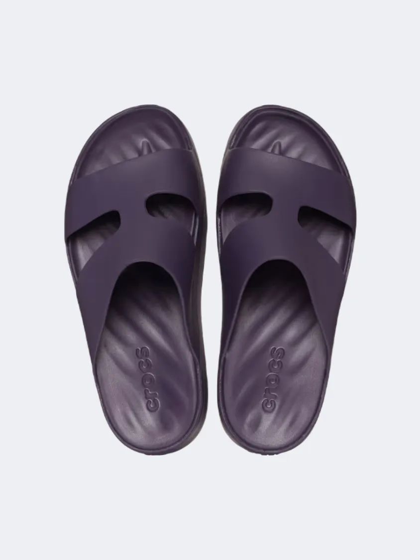 Crocs Getaway Platform H Strap Women Lifestyle Slippers Dark Iris